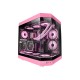 MARS GAMING - CAJA SEMITORRE ATX MC3T MARS GAMING ROSA  - MC3TP